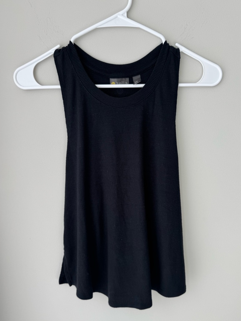 Zella Splits Ribbed Tank - Picture 2 of 4